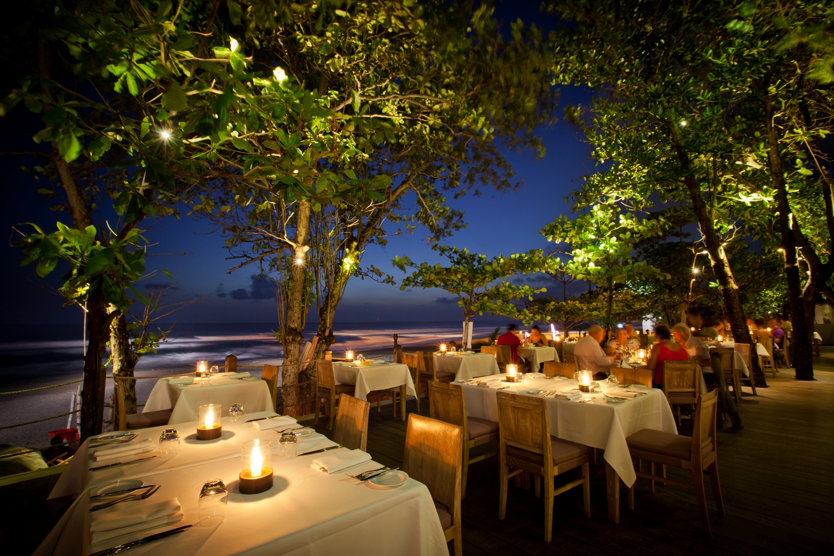 Beachfront Dining at Gado Gado