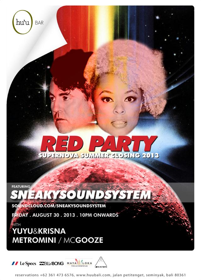 Hu’u Bar Bali Presents Sneaky Sound System